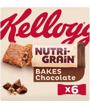 Breakfast Snack Bar Bundle Consisting of Nutrigrain Bars Raisin 6pk x2 & Nutri-Grain Bakes Chocolate Bars 6pk x2 (4 Pack) - Buy Online on SooperMarket.com