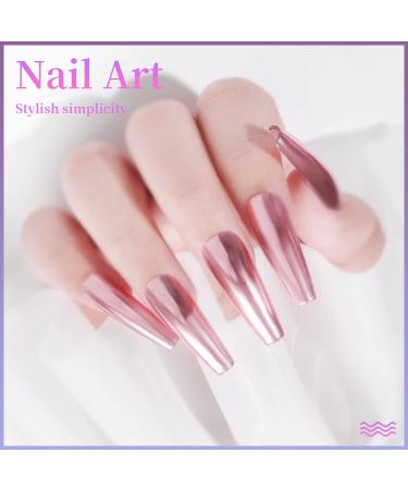 Chrome Nail Powder Set - 6 Colors for Shiny, Holographic Nail Art - Buy Online on SooperMarket.com