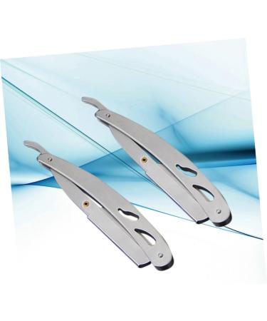 Buy Cabilock Vintage Razor Blade Holder - 4 Piece Stainless Steel Set | Perfect Father's Day Gift for Men - Buy Online on SooperMarket.com