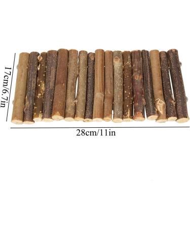 Duokon Hamster Accessories - Wooden Bridge & Curved Ladder for Hamsters Mice & Rats | Premium Small Pet Toys - Buy Online on SooperMarket.com