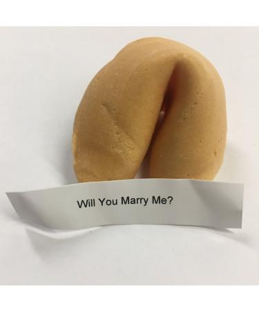VictoryStore Wedding Proposal: Will You Marry Me Fortune Cookie With Message Inside (1 Cookie) - Buy Online on SooperMarket.com