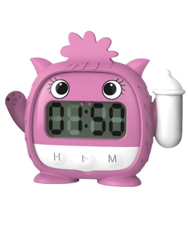 Milk Monster Baby Milk Timer (Pink)