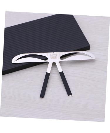 Angoily Eyebrow Shaper Kit for Women Eyes Eyebrow Ruler Stencil Template Eyebrow Trimming Balance Ruler - Buy Online on SooperMarket.com