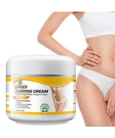 Fat Burning Ginger Cream Ginger Firming Cream Anti Cellulite Hot cream for Cellulite Belly Fat Burner and Tightening Body Slimming Weight Loss Workout Sweat Enhancer for Women Men 3.5 FLoZ