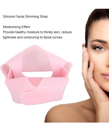 Dekaim Silicone Facial Slimming Strap Double Chin Reducer Reusable Comfortable Fit Face Lifting Belt for Wrinkle Sagging Face - Buy Online on SooperMarket.com