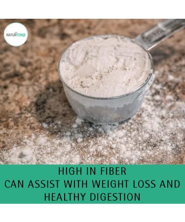 Naturtonix USDA Certified Organic Oat Fiber  Ultra Finely Ground  Non GMO  Vegan  Gluten Free  OU Kosher and Keto Friendly  2 Pounds 2 Pound Organic - Buy Online on SooperMarket.com