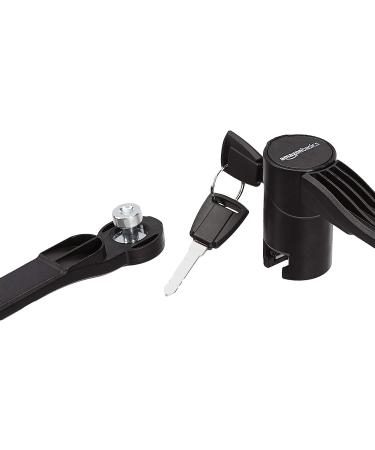 Amazon Basics Folding Bike Lock - Black (1-Pack) - Buy Online on SooperMarket.com