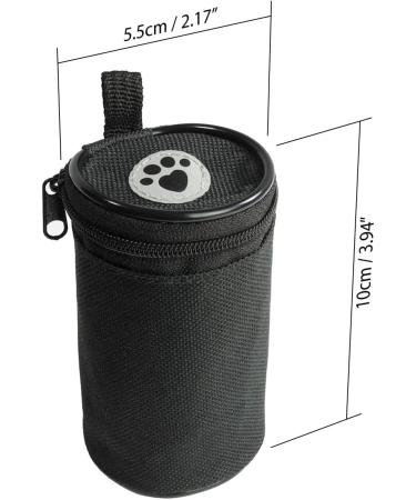 igadgitz home U7226 Mini Dog Treat Bag Pocket Dog Treat Pouch Compact Dog Training Bag Black - Buy Online on SooperMarket.com