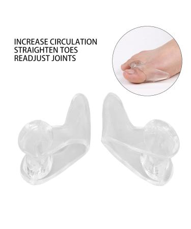 ANGGREK Silicone Toe Protectors - 1 Pair Toe Separator for Bunions & Discomfort Relief - Buy Online on SooperMarket.com