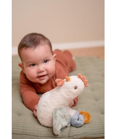 Buy Little Dutch 8803 Standing Figure Stuffed Toy Chicken - White Little Farm | International Shipping Available - Buy Online on SooperMarket.com