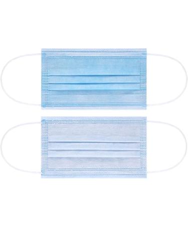 NU R 10pcs Multi Color 3 Ply Disposable Face Mask Mask with Filter Layer and Elastic Earloop Retail Sealed bags B-Blue - Buy Online on SooperMarket.com