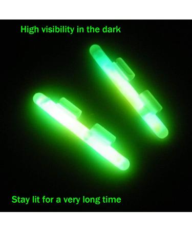 Qualy Clip-On Fishing Glow Sticks for Pole Fishing Rod Tip Light - XL 3.3-3.7mm - 50 Packs - Night Fishing Essential - Buy Online on SooperMarket.com