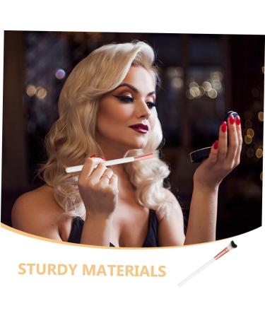 Beavorty highlighter Powder Makeup Brush white women makeup brush makeup brushes for nose 18.50X1.00X1.00CM White - Buy Online on SooperMarket.com