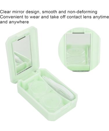 Buy Green Contact Lens Box & Containers - Easy Open Design for Home Office & Travel | Shop Internationally - Buy Online on SooperMarket.com