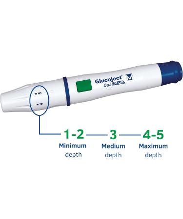 Glucoject Dual Plus Lancing Device - GlucoMen | Buy Online Now - Buy Online on SooperMarket.com