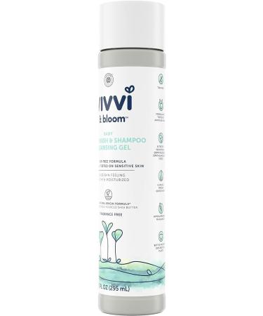 VIVVI & BLOOM Gentle 2-in-1 Baby Wash & Shampoo - Fragrance-Free, Sulfate-Free, Paraben-Free, Dye-Free - 10 fl. Oz - Buy Online on SooperMarket.com
