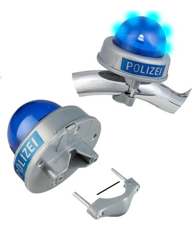 Smart Planet JO-20626-NEW Bicycle Bell for Children - Blue Plastic Police Design - Medium Size - International Shipping Available - Buy Online on SooperMarket.com