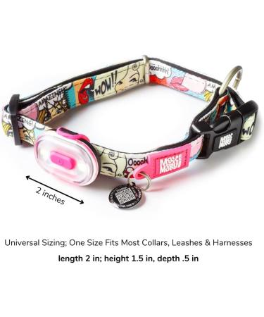 Max & Molly MATRIX Ultra LED Light for Dogs & Cats - Bright Zigzag Design (Sunset Chevron) for Joggers Walkers & Bikers - Outdoor Safety Gear - Buy Online on SooperMarket.com