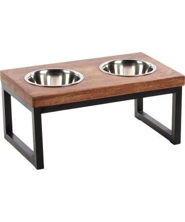 FOOD AND DRINKING BOWL Set + STAND Tommy 35 5x19x14 5CM 370ML