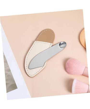 MUSISALY Scraper Makeup Korean Cosmetics Cosmetic Mixer Cosmetic Plate Mixer Shadow Seal Stainless Steel - Buy Online on SooperMarket.com