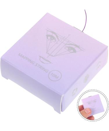 Baluue 5 Boxes Eyebrow Shaping Tool Tool Eyebrow Marking Thread Purple Nylon 1000.00X0.01X0.01CMx5pcs Purplex5pcs - Buy Online on SooperMarket.com
