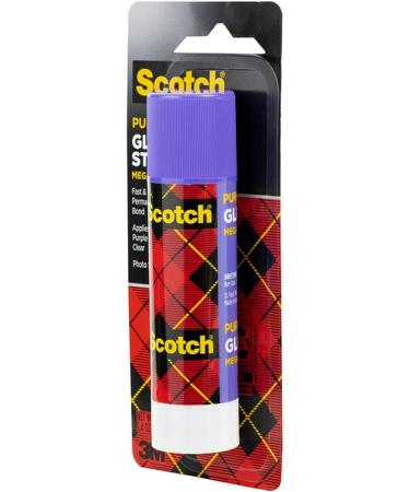 Scotch Mega Purple Glue Stick  1.4 oz  Acid Free and Non-Toxic (6108-MEGA) - Buy Online on SooperMarket.com