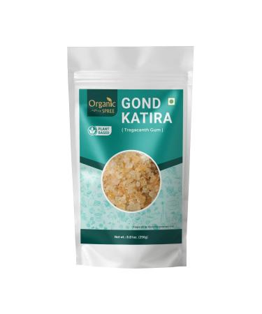 Organic Spree Pure Natural Gond Katira - Tragacanth Gum - Gomme adragante - Goma Tragacanto - 250grams (8.81 oz)