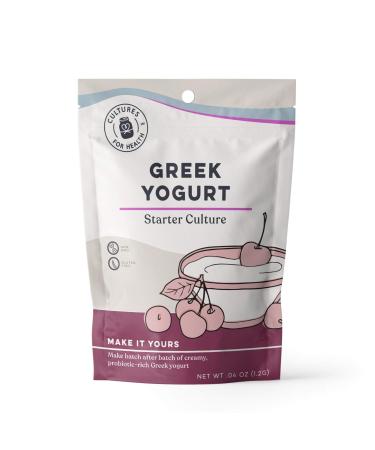 Cultures for Health Greek Yogurt 2 Packets .04 oz (1.2 g)