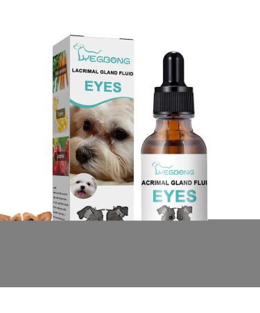 Eye Care Tear Stain Remover For Dogs & Cats Eye Drops - Works Better Than Eye Ointment - For Inflammation