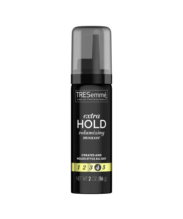 TRESemm Hair Mousse Extra Hold, White, 2 Oz