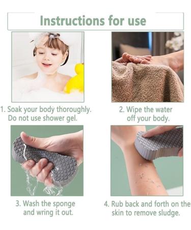 Buy Positivity Exfoliating Bath Sponge - Super Soft & Efficient Exfoliator | Positive Vibes for Your Skin (3-Pack - Buy Online on SooperMarket.com