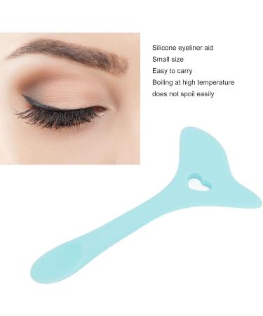 Eyeliner Aid Tool Reusable Silicone Eyeliner Winged Aid Tool Multifunctional Eyeliner Stencil Drawing Applicators Tool(Blue) - Buy Online on SooperMarket.com