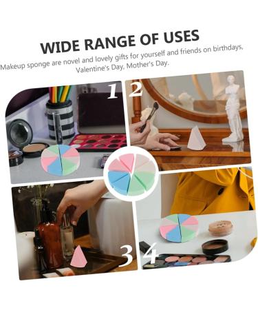 FOMIYES 12 Sets Triangular Sponge Puff Makeup Sponge Latex Sponge Puff Makeup Powder Puffs Body Powder Puff Makeup Headband Beauty Milk Cleansing Cotton Pads Emulsion Miss Make up - Buy Online on SooperMarket.com