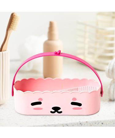 JAYIOLA 3 in 1 Makeup Brush Cleaner Bowl Cosmetic Brush Cleaning Tool Multifunctional Drying Rack for Beauty Salon pink - Buy Online on SooperMarket.com