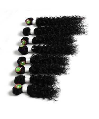 Buy 8-14 Inch Eunice Brazilian Kinky Curly Hair Bundles - Premium Black Jerry Curly Human Hair (8 10 12 Inch) for International Shipping - Buy Online on SooperMarket.com