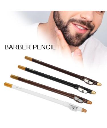 Buy 4PC Barber Pencil Set - Hairline Filler & Beard Shaping Accessories for Perfect Beard - International Shipping Available - Buy Online on SooperMarket.com
