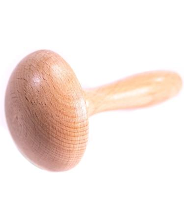 Quilted Bear Darning Mushroom: Smooth Wooden Darner for Darning Sock Holes & Knitting/Crochet Mending - Buy Online on SooperMarket.com