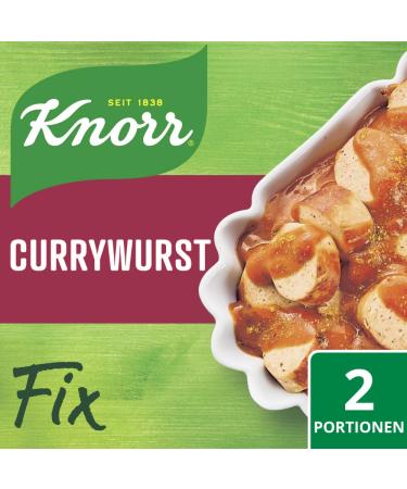 Buy Knorr Fix Currywurst Seasoning Mix (36g) - Authentic Spicy Bratwurst Flavor No Additives - Buy Online on SooperMarket.com