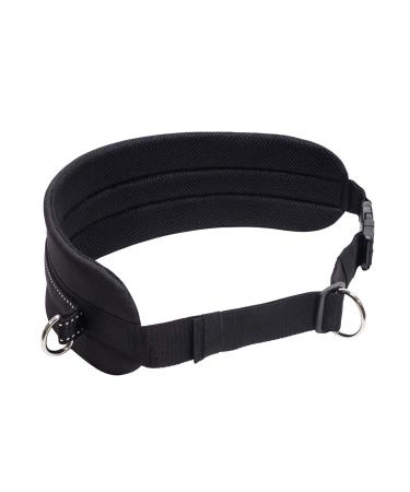 LASALINE Canicross Dog Trekking Belt Black