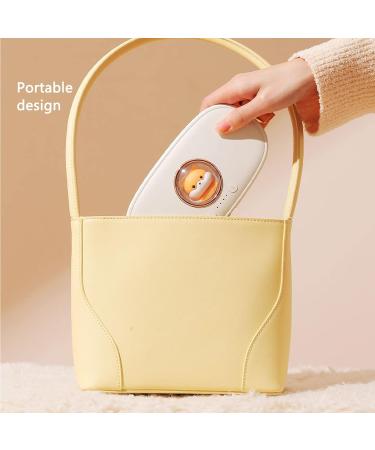 Heated Uterus Belt for Menstruation | 4-Level High Frequency Vibration Waist Belt for Women - Comfort & Relief (White) - Buy Online on SooperMarket.com