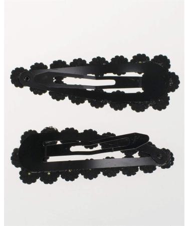 Sparkle Shiny Beautiful Diamante Rhinestone Triangular Shape Snap Hair Clips Wedding Bridal Accessories Multi - Buy Online on SooperMarket.com