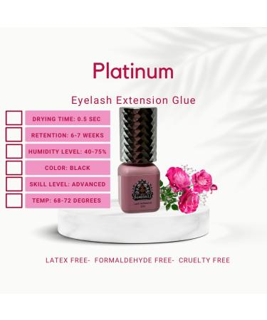 Bombshell Beauty Supply Lash Adhesive - Professional Volume Eyelash Extensions 5ml 0.5 Sec Drying Time 6-7 Weeks Retention Black Semi-Permanent Adhesive - Buy Online on SooperMarket.com