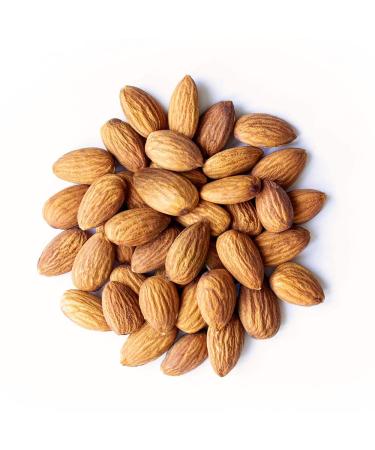 1 lb Organic Non-GMO Whole Raw Unpasteurized Almonds - Vegan Kosher Bulk Keto Snack - Vitamin E Protein - Almond Milk Nut Butter Desserts - 1 lb Pack - Buy Online on SooperMarket.com