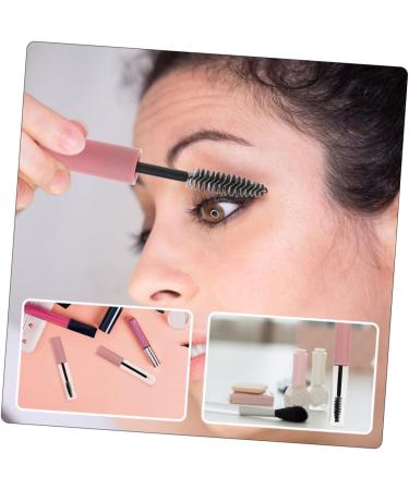 Healeved 5pcs Mascara Tube Makeup Mini Mascara Eyelash Cream Tubes Lipstick Tube Abs - Buy Online on SooperMarket.com