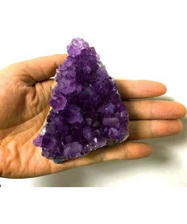 Natural Raw Amethyst Quartz Geode Druzy Purple Crystal Cluster Stones Specimen Crafts Home Decor Ornament 4-6cm Rocks (Size : 4-6cm) - Buy Online on SooperMarket.com