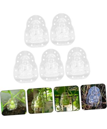 GANAZONO 25 Pcs Vegetable Mini Accessories Pumpkin molds Plastic Reusable molds Cucumber 7.6x5.6cmx5pcs Transparentx5pcs - Buy Online on SooperMarket.com