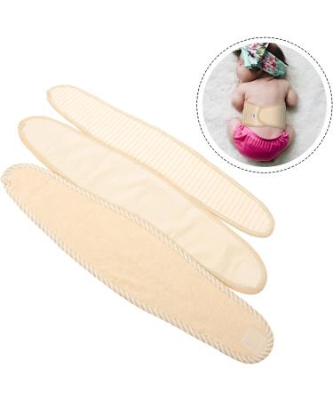 ORFOFE 3pcs Baby Belly Belt Set - Cotton Newborn Belly Button Band for Hernia Support - Buy Online on SooperMarket.com