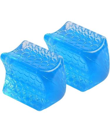 Toe Splitter Thumb Valgus Corrector | Big Foot Bone-Orthosis Clip Pad | One Size Blue - Buy Online on SooperMarket.com