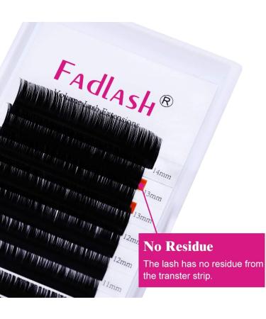 Fadlash Easy Fan Lashes D Curl 0.05 9-17mm Mixed Length Russian Lashes - Natural Look Self Fanning Eye Lashes - Automatic Blooming Eyelash Extensions - Buy Online on SooperMarket.com