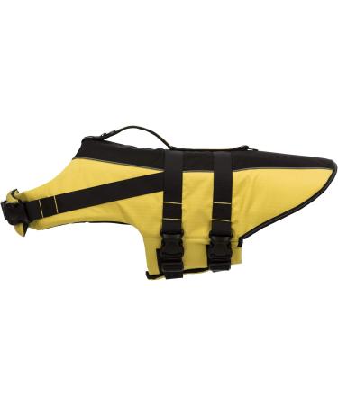 Buy Trixie 30126 Life Jacket for Dogs - Black/Yellow - Size S (1 Pack) | Optimal Safety & Comfort for Swimming Dogs - International Shipping Available - Buy Online on SooperMarket.com